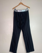 Load image into Gallery viewer, Versace Jeans Couture Silver Pin-Stripe Trousers
